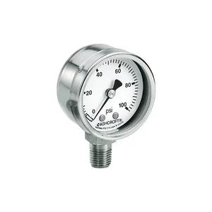Ashcroft 1008S Analog Pressure Gauge