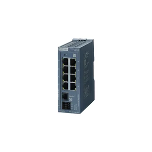 6GK5208-0BA00-2AB2 | Siemens 8 RJ45 port DIN Rail Mount Ethernet Switch