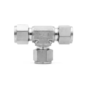 SS316 UNION TEE ½”OD6000 PSI