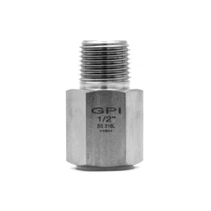 SS316 REDUCING ADAPTER ¼”NPT FEMALE *1/4” NPT MALE 6000 PSI