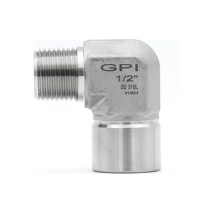 ELBOW 1/8”NPT MALE X 1/8”NPT FEMALE S/S 316L 6000#