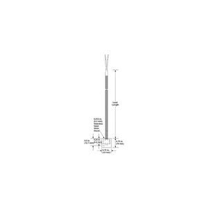 Watlow Stainless Steel Shim Style Thermocouple
