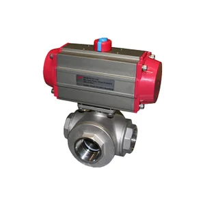 JFlow Controls DM5100/5200 Three Way Ball Valve