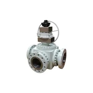 JFlow Controls DM3L/T2A00 Series Flanged Multi-Way Ball Valve