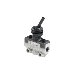VM130-01-08A | SMC Toggle Lever Pneumatic Manual Control Valve VM100 Series