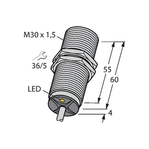 BI10-M30-AZ3X | Turck Inductive Sensor